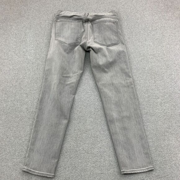 J. Crew Jeans Womens Size 27 Toothpick Stretch Gray Distressed - Picture 16 of 16